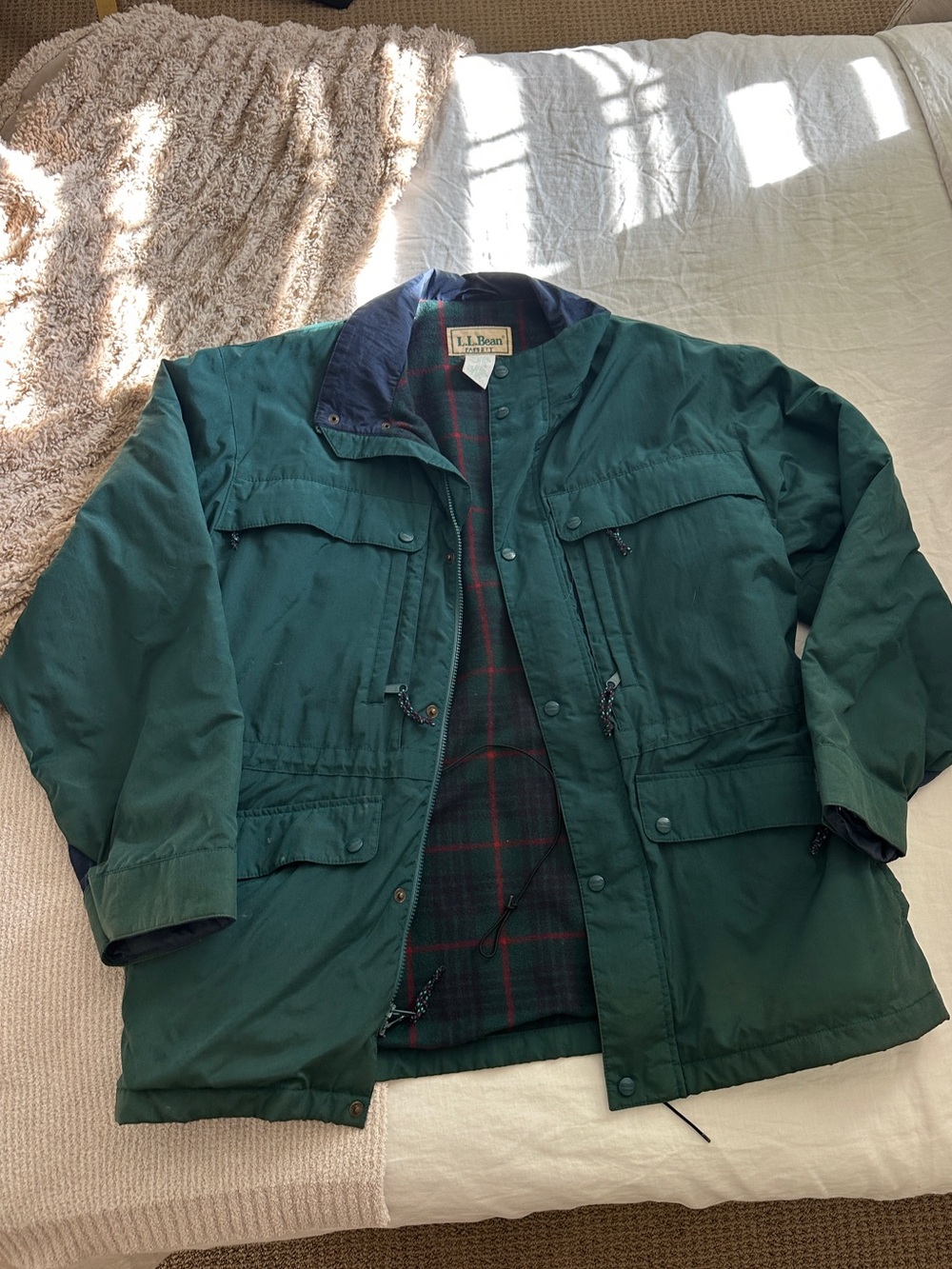 L.L. Bean Men’s Green Field Jacket - VINTAGE